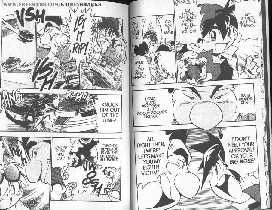 Halaman dari Bakuten Shoot Beyblade Chapter 0.5