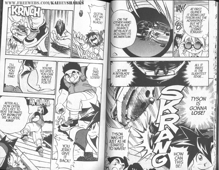Halaman dari Bakuten Shoot Beyblade Chapter 0.5