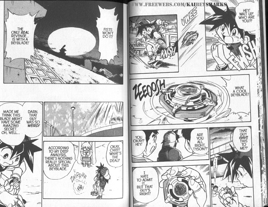 Halaman dari Bakuten Shoot Beyblade Chapter 0.5
