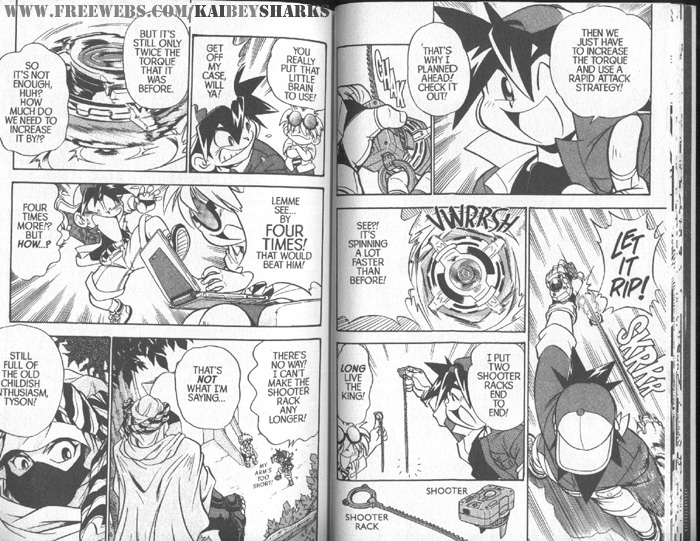 Halaman dari Bakuten Shoot Beyblade Chapter 0.5