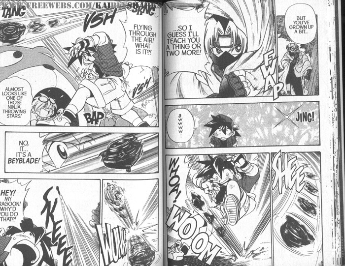 Halaman dari Bakuten Shoot Beyblade Chapter 0.5