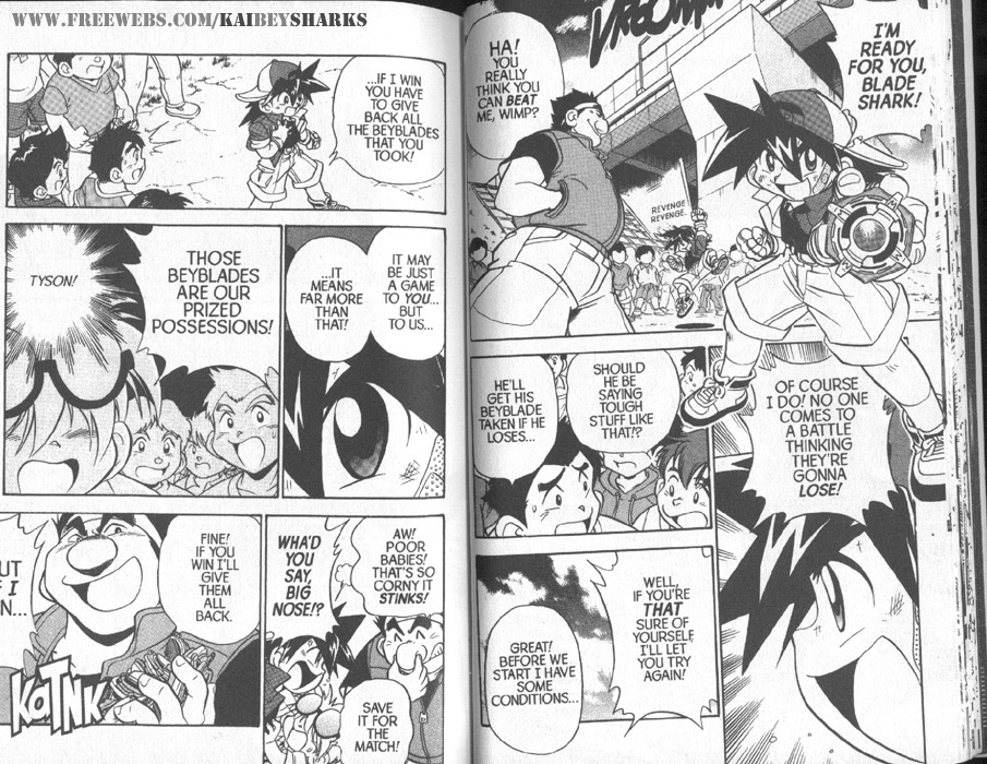 Halaman dari Bakuten Shoot Beyblade Chapter 0.5