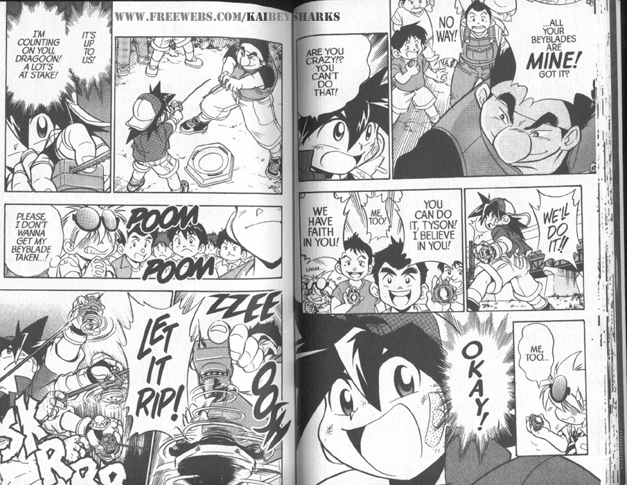 Halaman dari Bakuten Shoot Beyblade Chapter 0.5