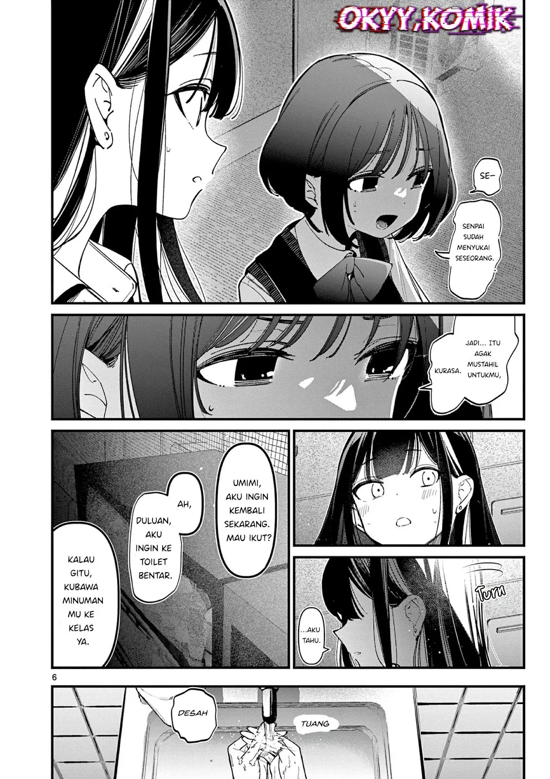 Aitsu no Kanojo Chapter 32 - halaman 8