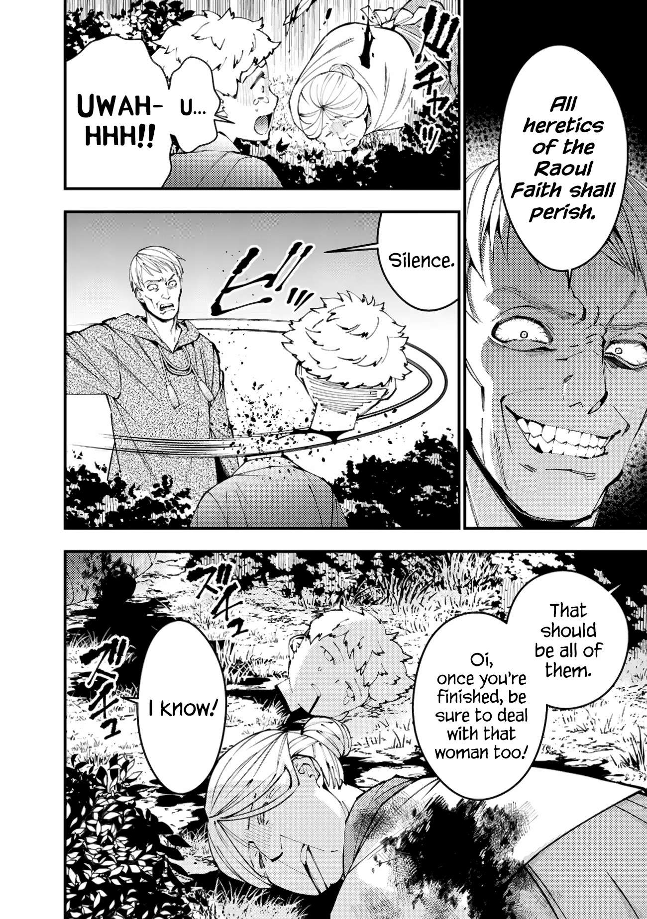 Halaman dari Fukushuu o Koinegau Saikyou Yuusha wa, Yami no Chikara de Senmetsu Musou Suru Chapter 90