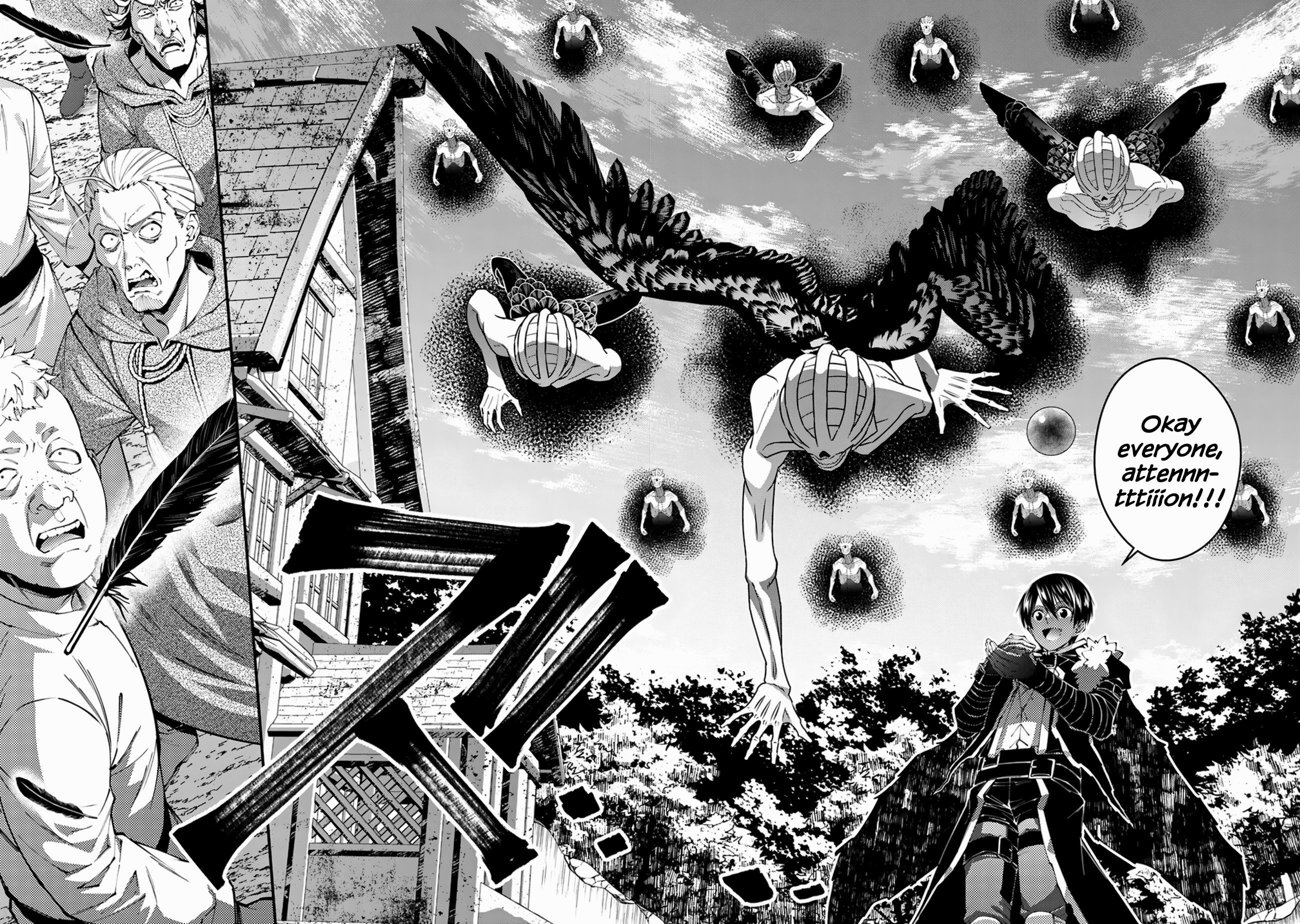 Halaman dari Fukushuu o Koinegau Saikyou Yuusha wa, Yami no Chikara de Senmetsu Musou Suru Chapter 90