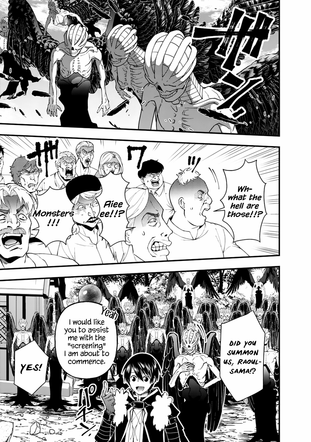 Halaman dari Fukushuu o Koinegau Saikyou Yuusha wa, Yami no Chikara de Senmetsu Musou Suru Chapter 90