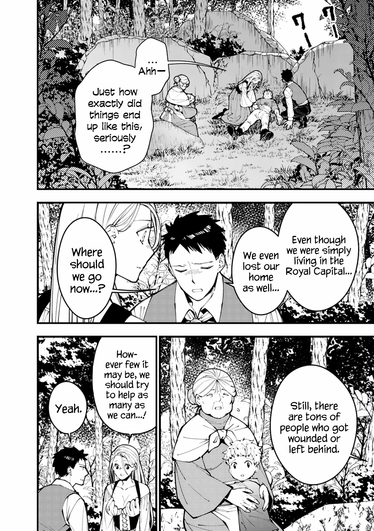 Halaman dari Fukushuu o Koinegau Saikyou Yuusha wa, Yami no Chikara de Senmetsu Musou Suru Chapter 90