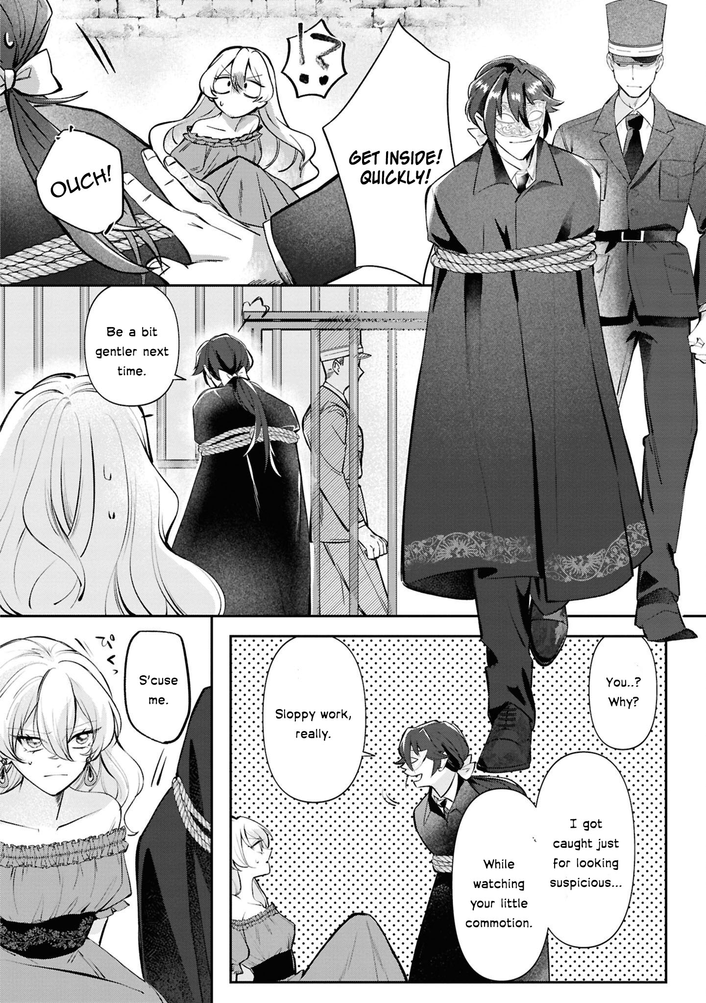 Halaman dari Though I May Be a Villainess, I'll Show You I Can Obtain Happiness! Chapter 2