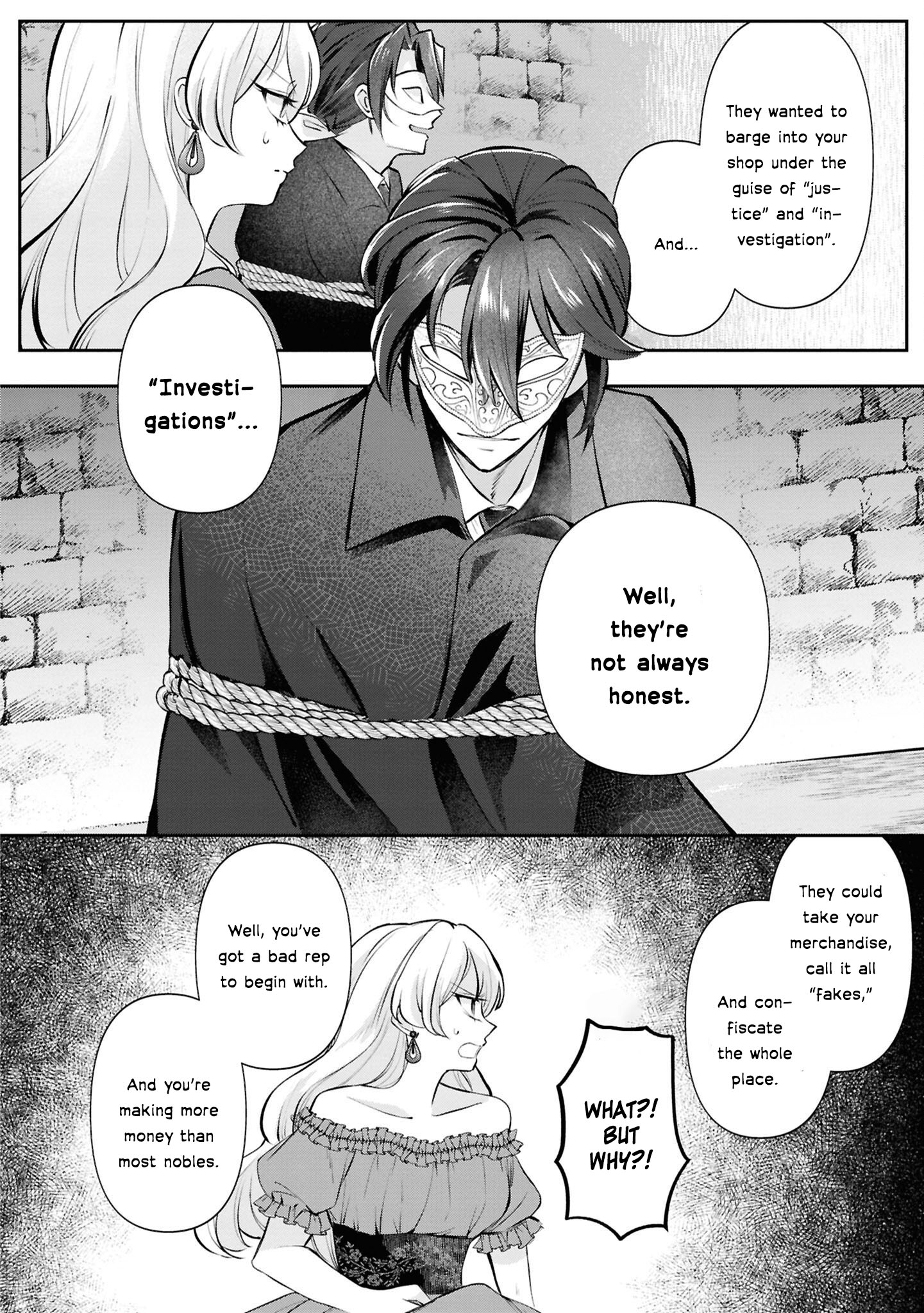 Halaman dari Though I May Be a Villainess, I'll Show You I Can Obtain Happiness! Chapter 2