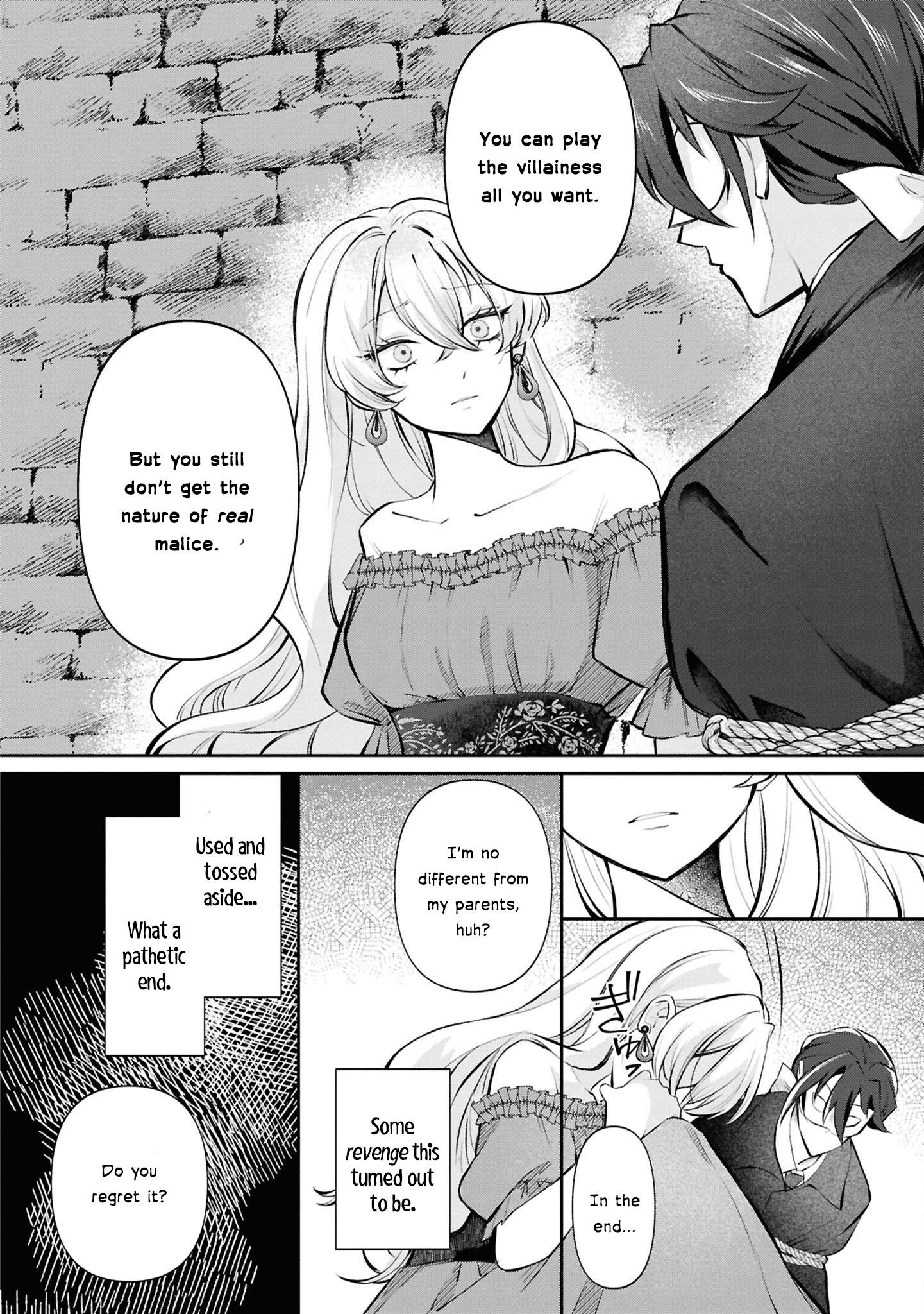 Halaman dari Though I May Be a Villainess, I'll Show You I Can Obtain Happiness! Chapter 2