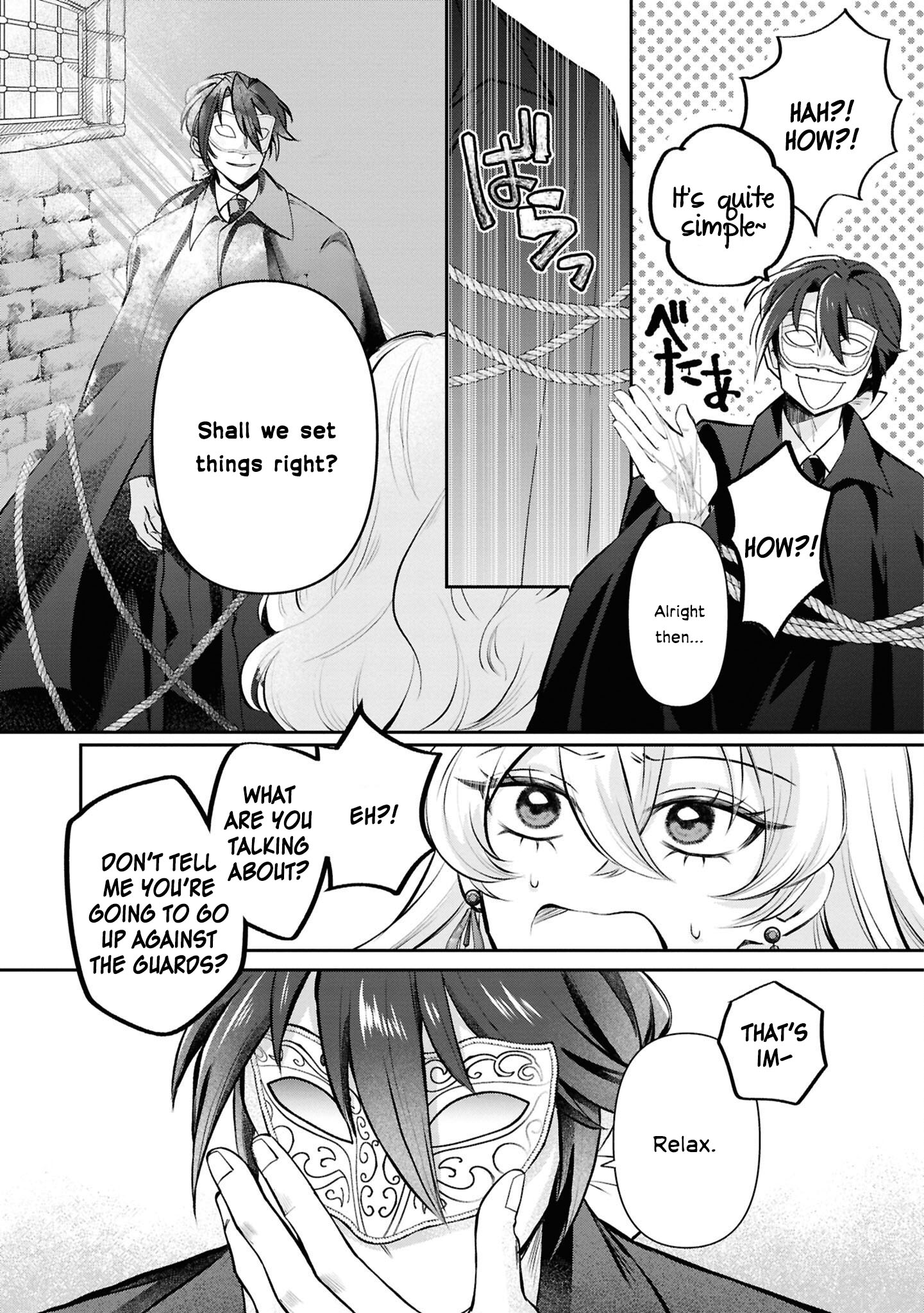 Halaman dari Though I May Be a Villainess, I'll Show You I Can Obtain Happiness! Chapter 2