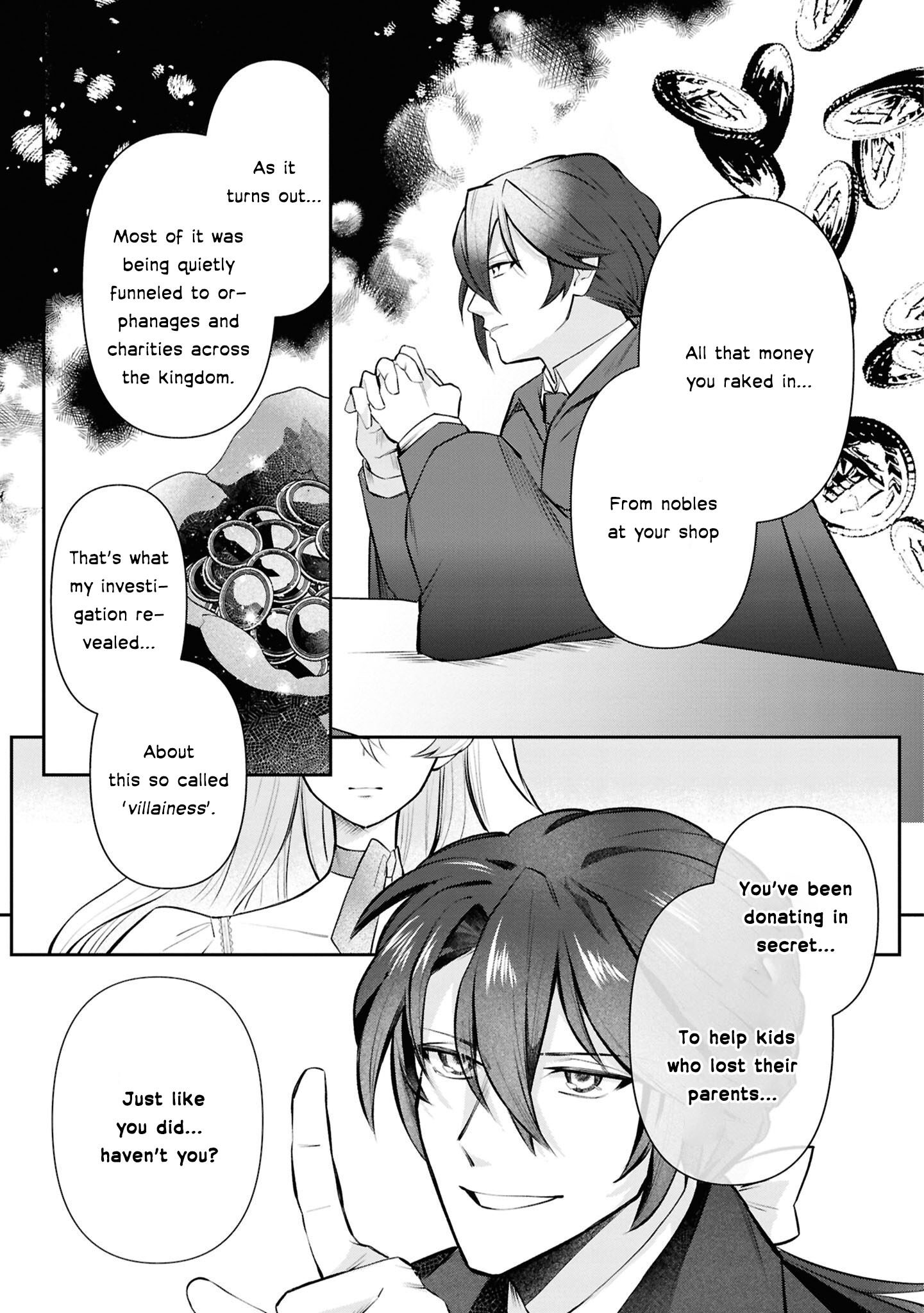 Halaman dari Though I May Be a Villainess, I'll Show You I Can Obtain Happiness! Chapter 2