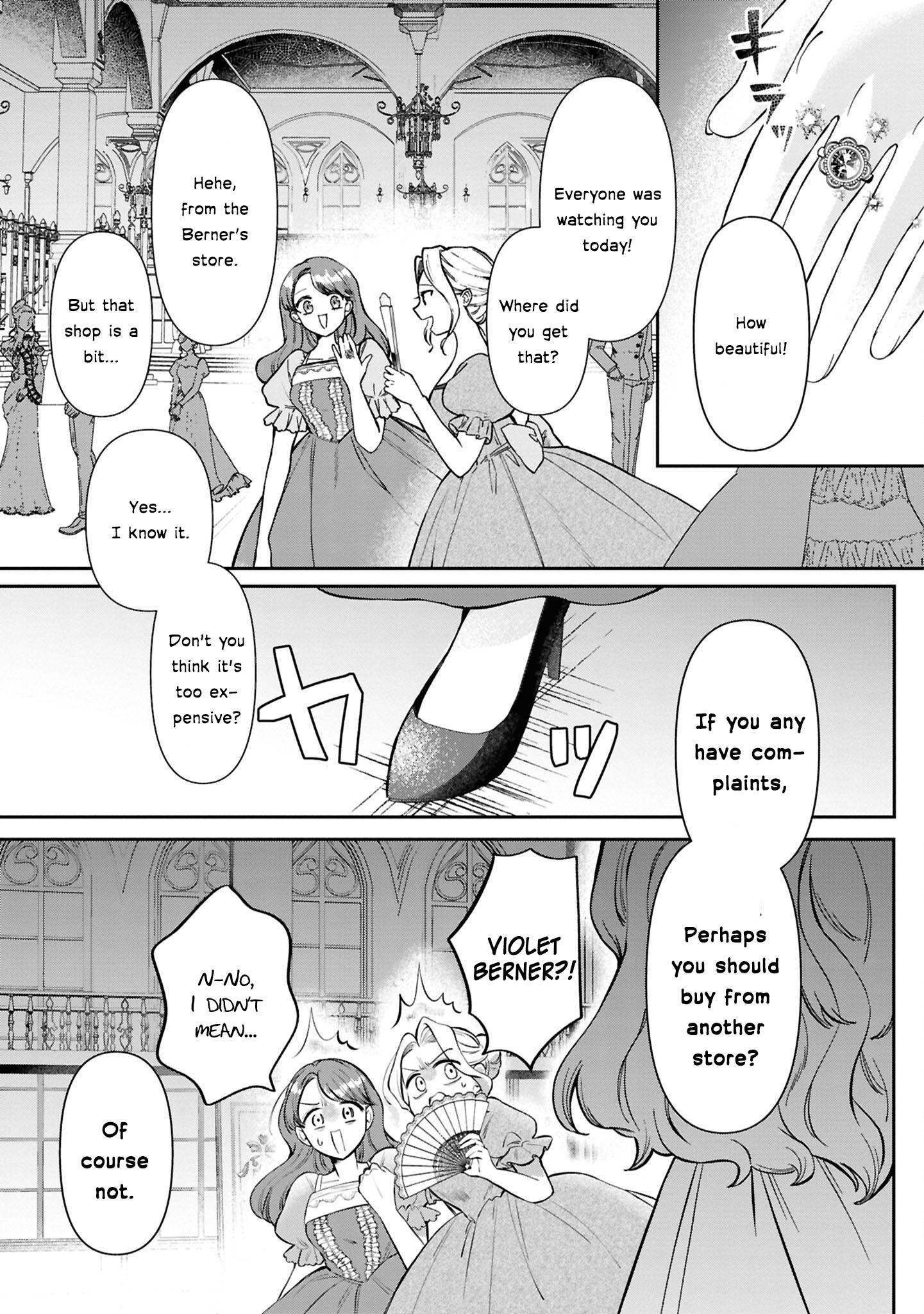 Halaman dari Though I May Be a Villainess, I'll Show You I Can Obtain Happiness! Chapter 2