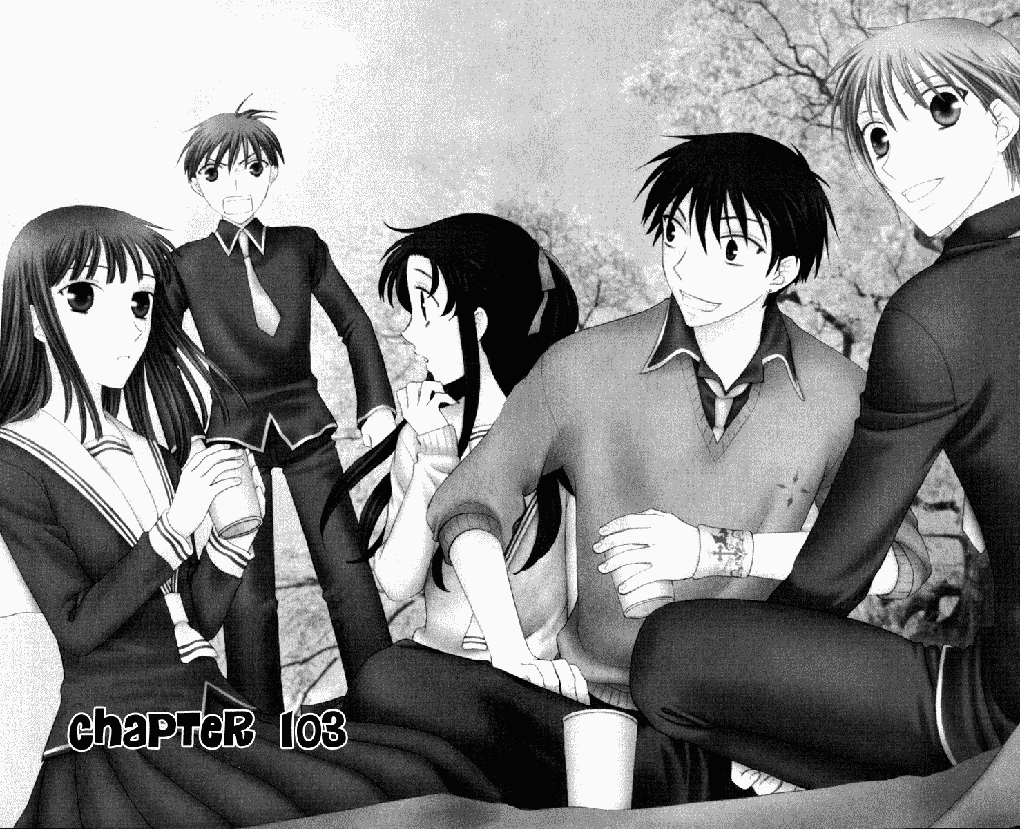 Halaman dari Fruits Basket Chapter 103