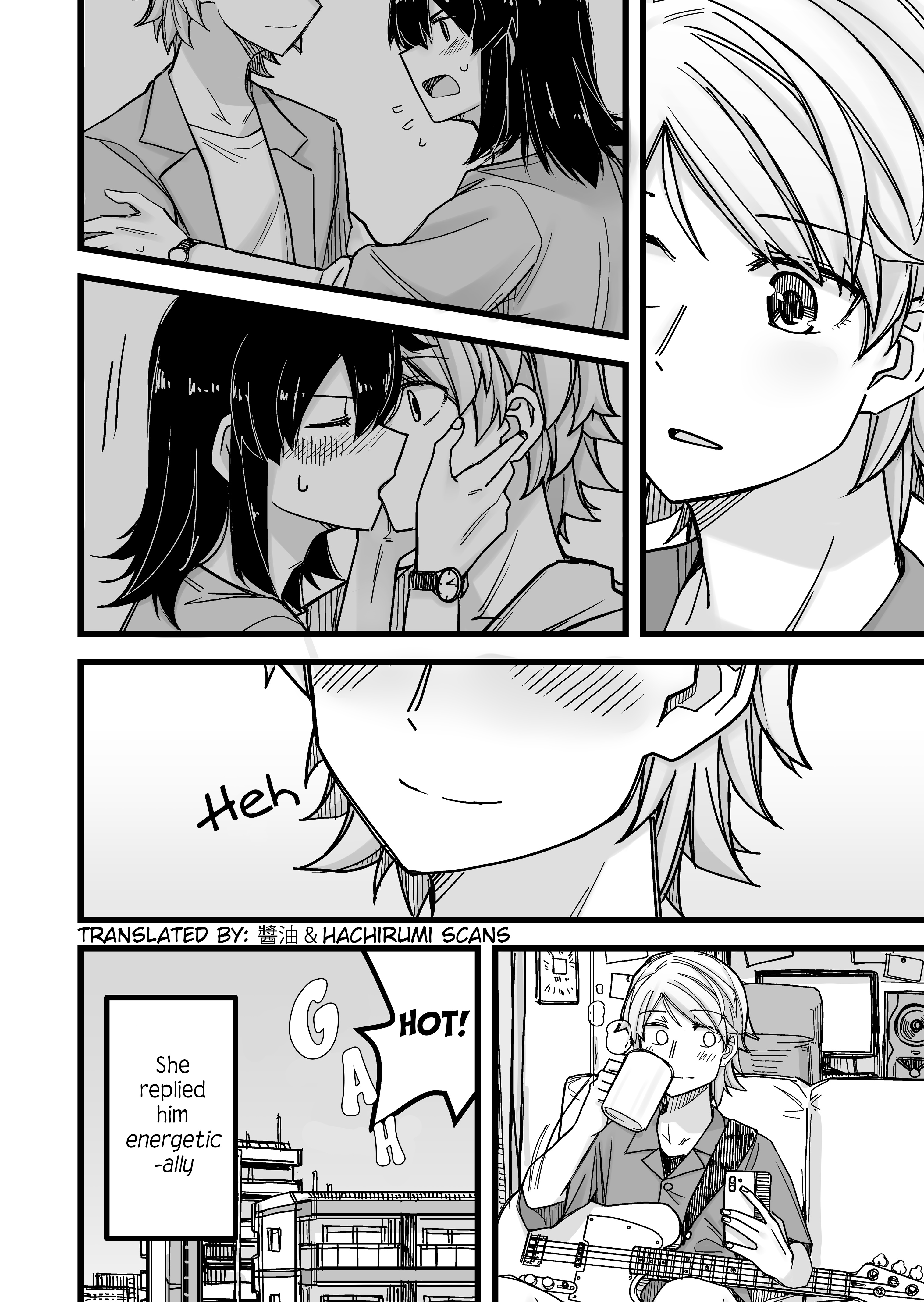 Halaman dari Ikemen Joshi to Josou Danshi Chapter 18
