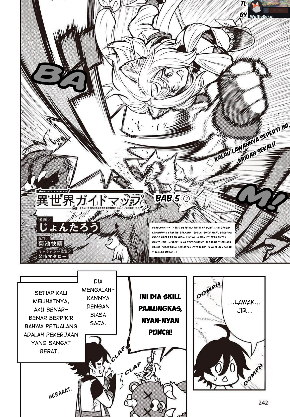 Isekai Guide Map: "Kuchikomi" wo Tayori ni Yuuyuujiteki na Isekai Ryokou Slow Life wo Mankitsu shimasu Chapter 5.2 - halaman 3