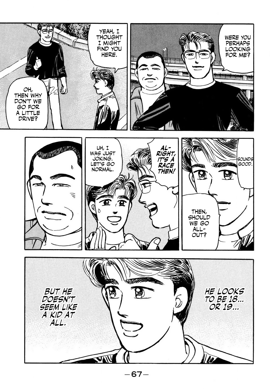 Halaman dari Wangan Midnight Chapter 164
