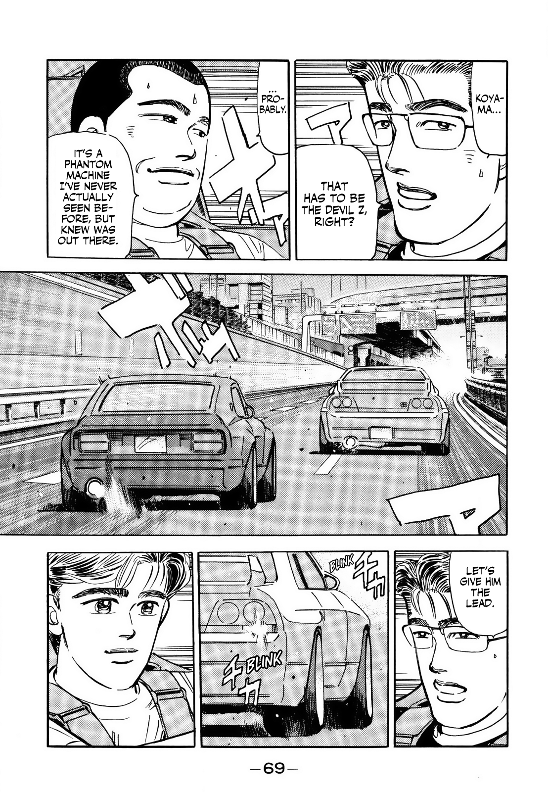 Halaman dari Wangan Midnight Chapter 164