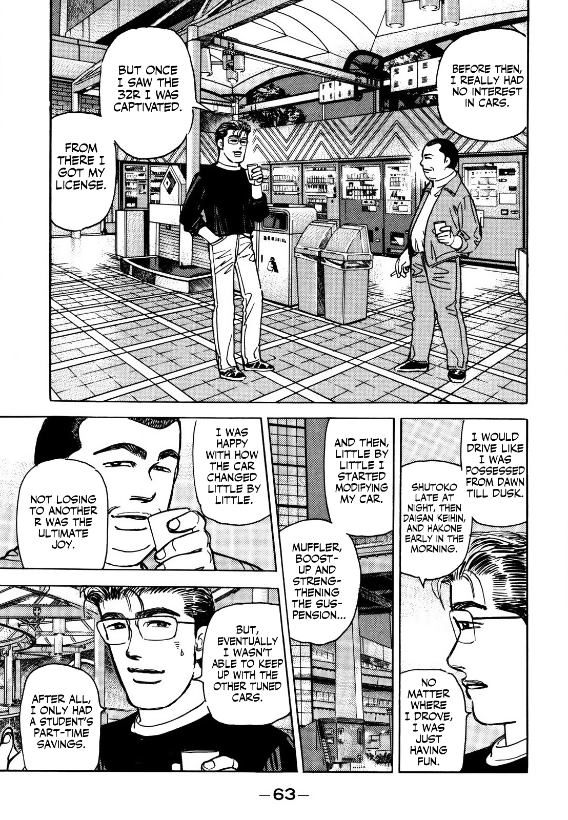 Halaman dari Wangan Midnight Chapter 164