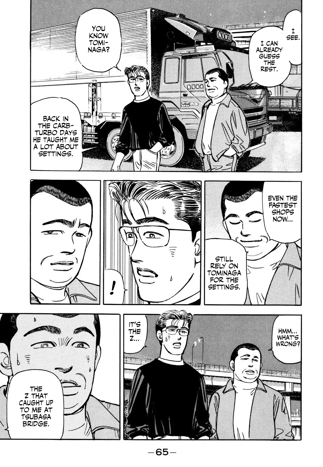 Halaman dari Wangan Midnight Chapter 164
