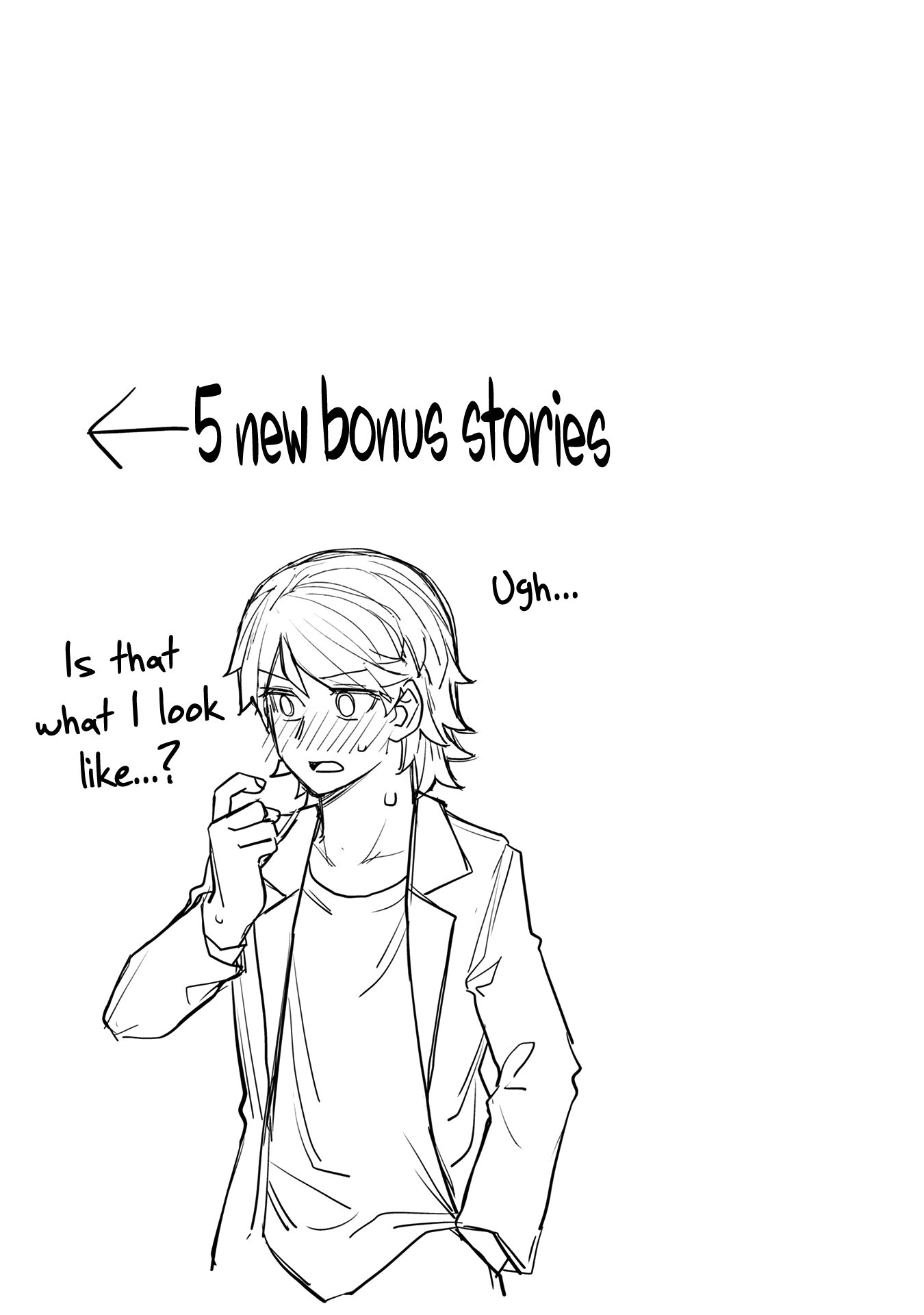 Halaman dari Ikemen Joshi to Josou Danshi Chapter 70.5