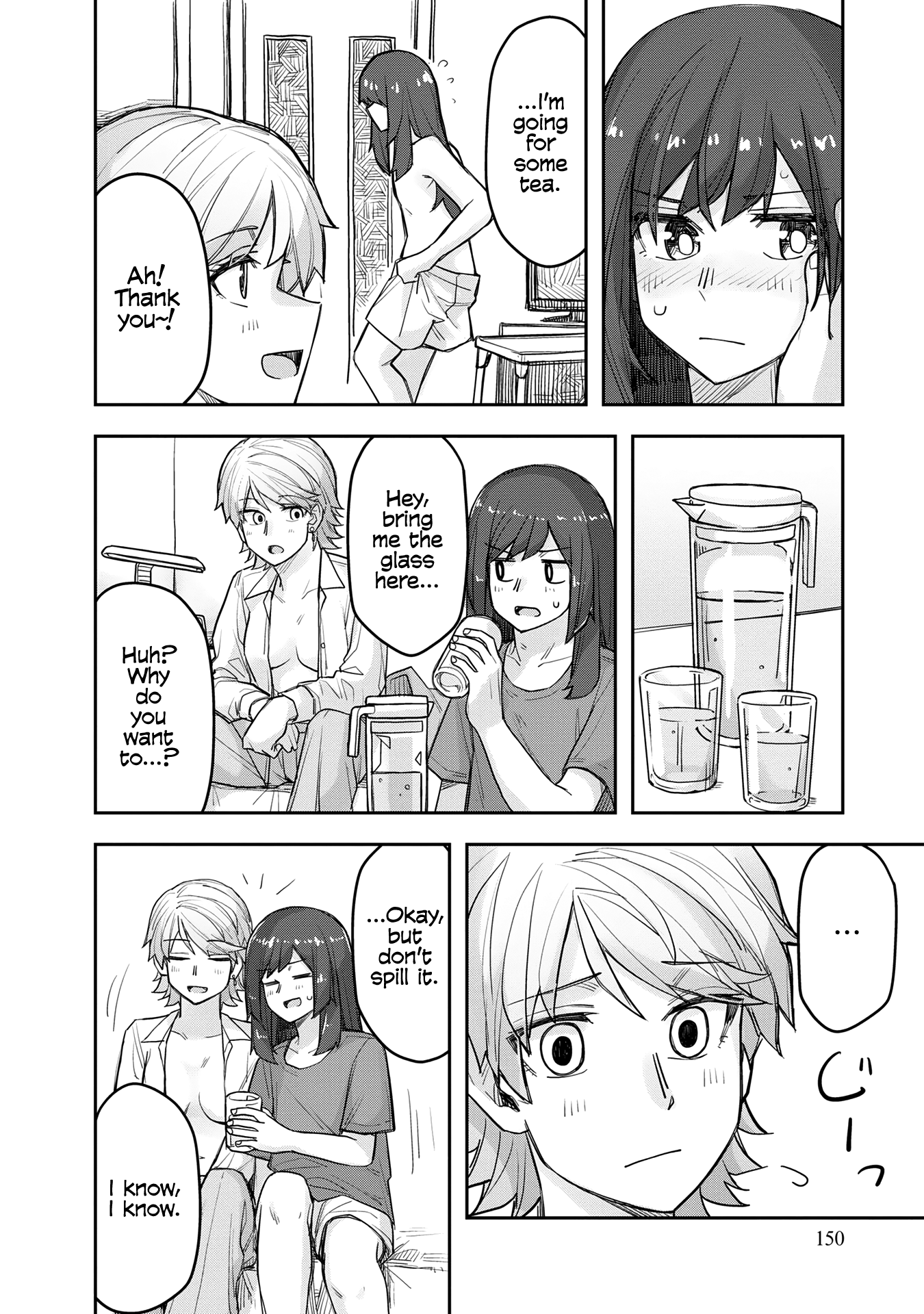Halaman dari Ikemen Joshi to Josou Danshi Chapter 70.5