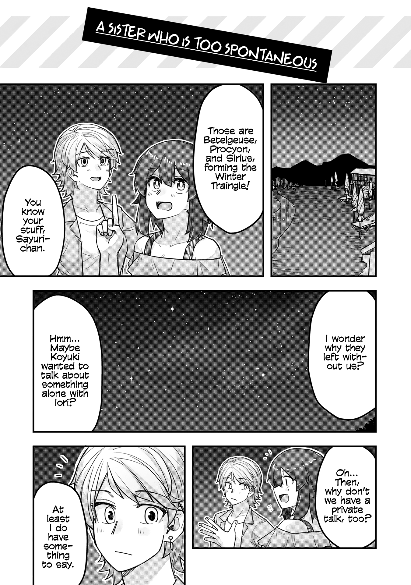 Halaman dari Ikemen Joshi to Josou Danshi Chapter 70.5