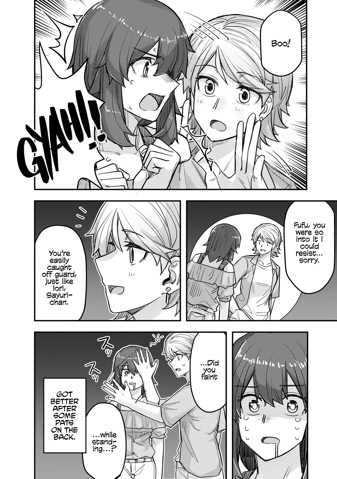 Halaman dari Ikemen Joshi to Josou Danshi Chapter 70.5