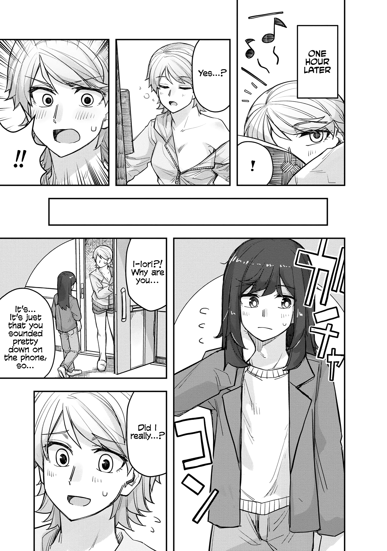 Halaman dari Ikemen Joshi to Josou Danshi Chapter 70.5