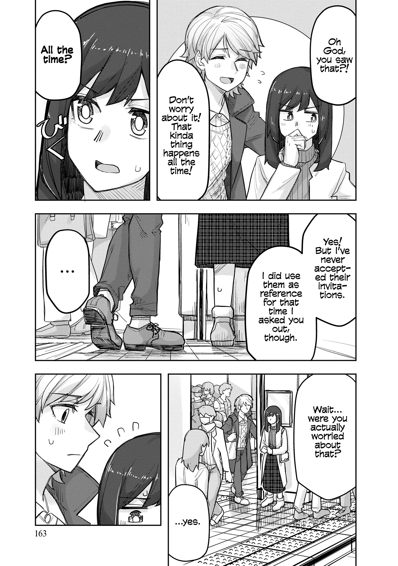 Halaman dari Ikemen Joshi to Josou Danshi Chapter 70.5