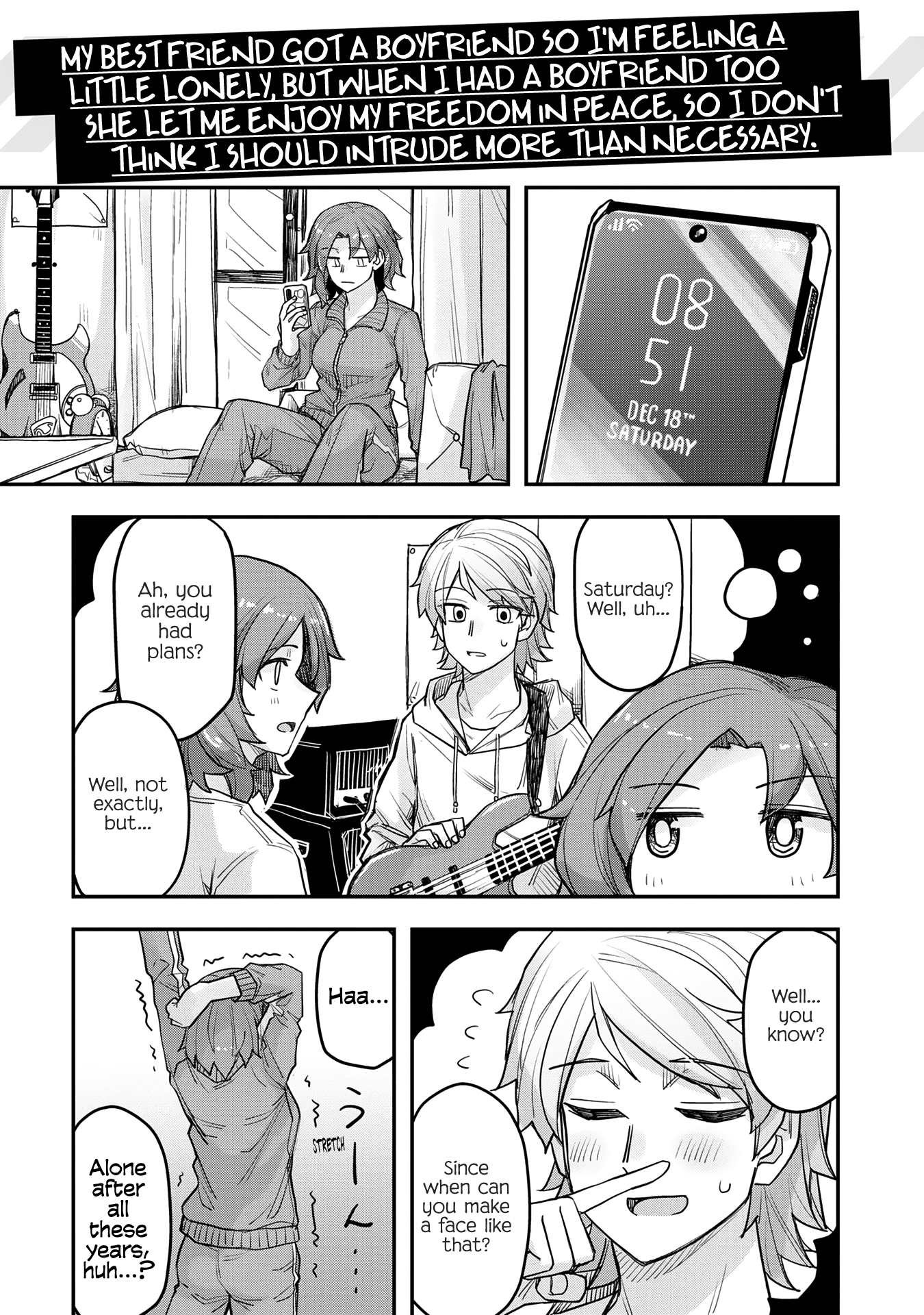 Halaman dari Ikemen Joshi to Josou Danshi Chapter 70.5