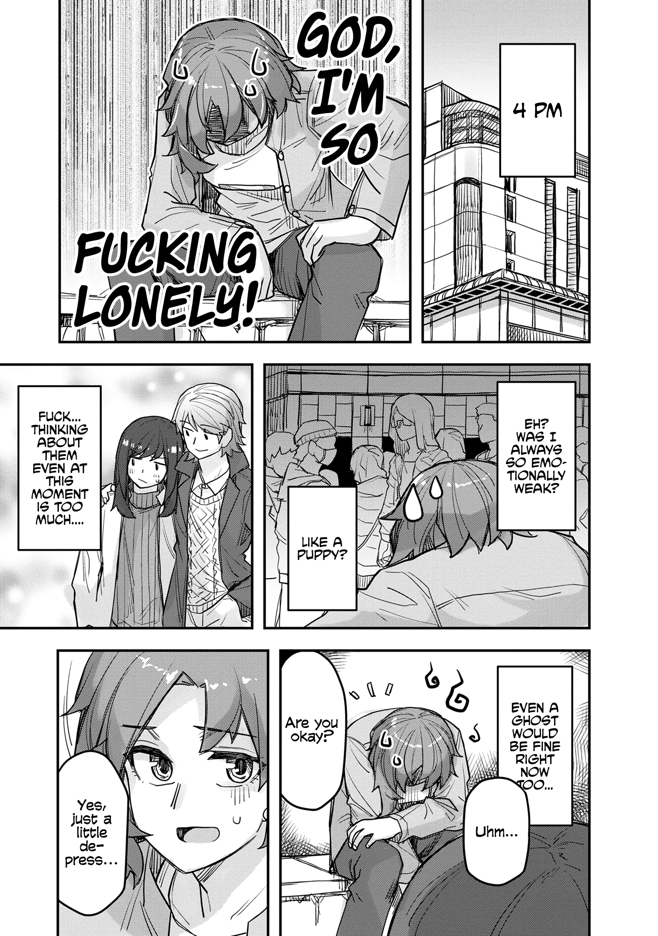 Halaman dari Ikemen Joshi to Josou Danshi Chapter 70.5