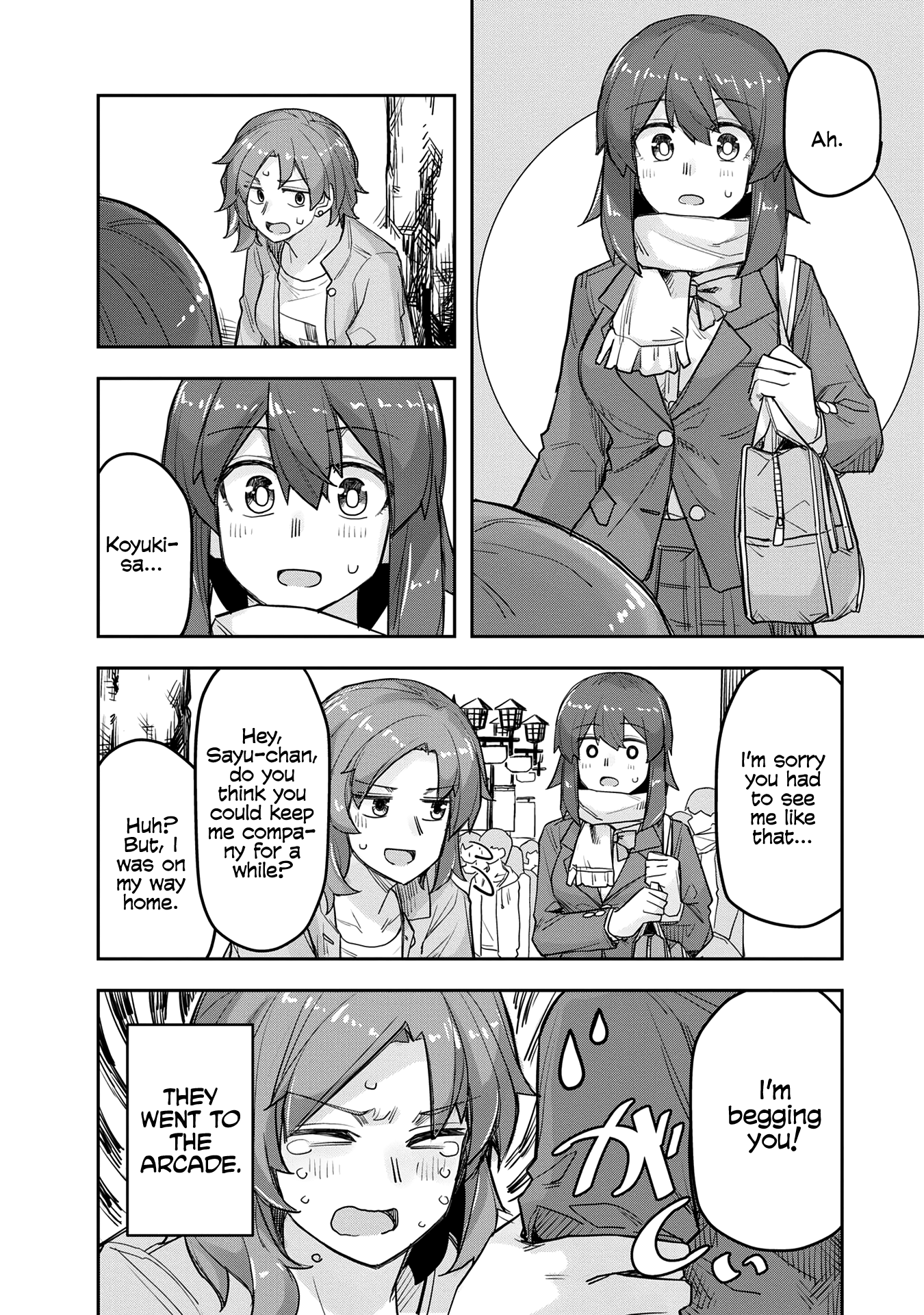 Halaman dari Ikemen Joshi to Josou Danshi Chapter 70.5