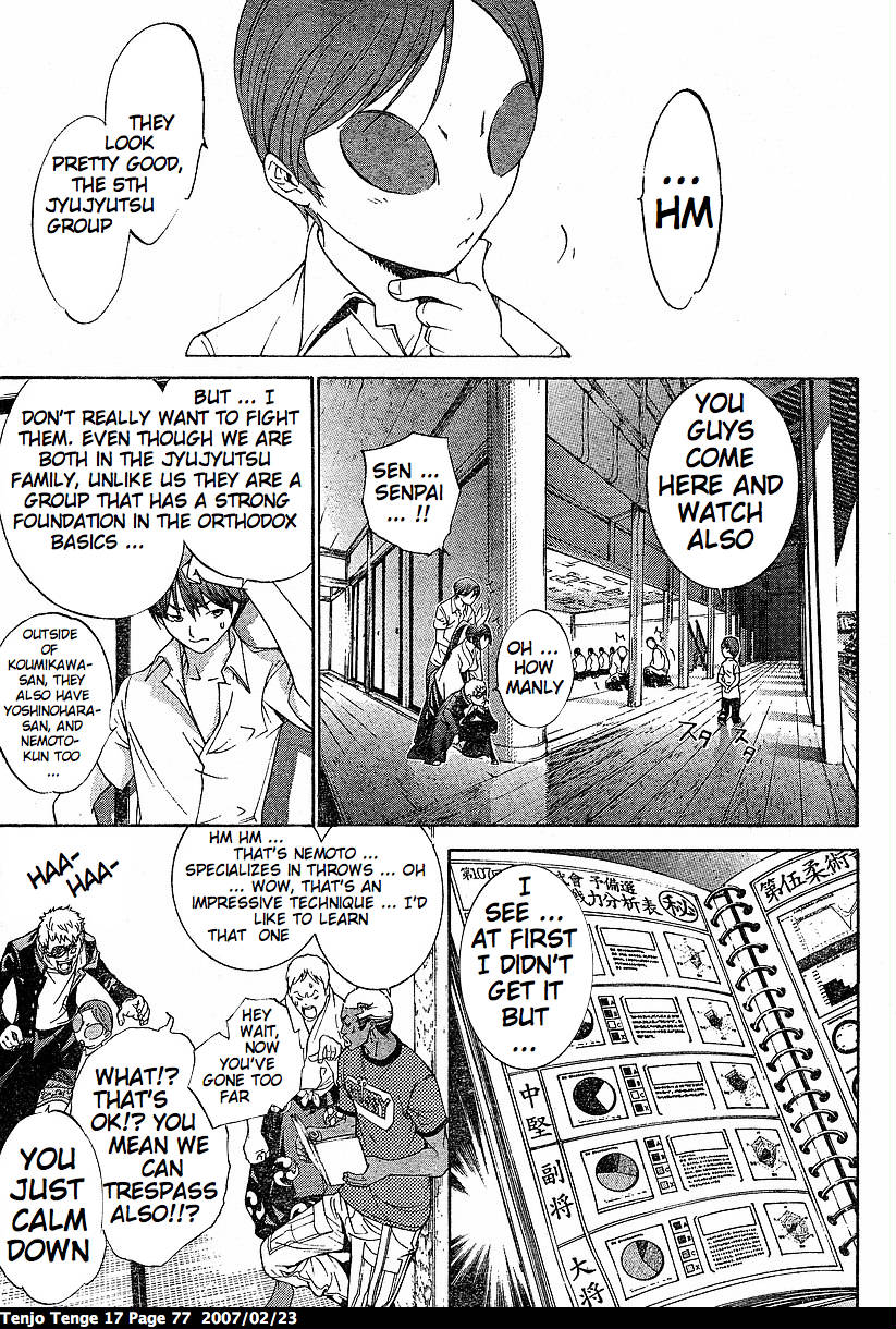 Halaman dari Tenjou Tenge Chapter 102