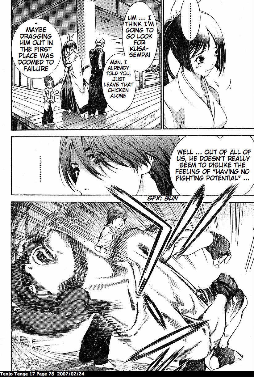 Halaman dari Tenjou Tenge Chapter 102