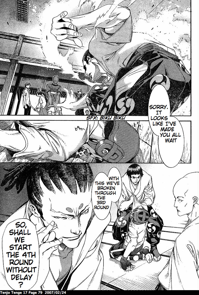 Halaman dari Tenjou Tenge Chapter 102