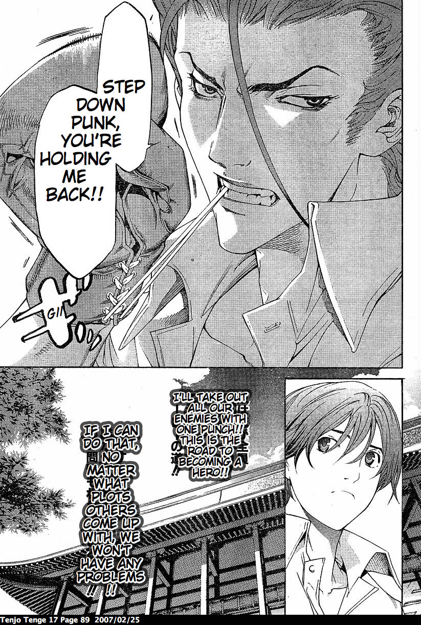 Halaman dari Tenjou Tenge Chapter 102