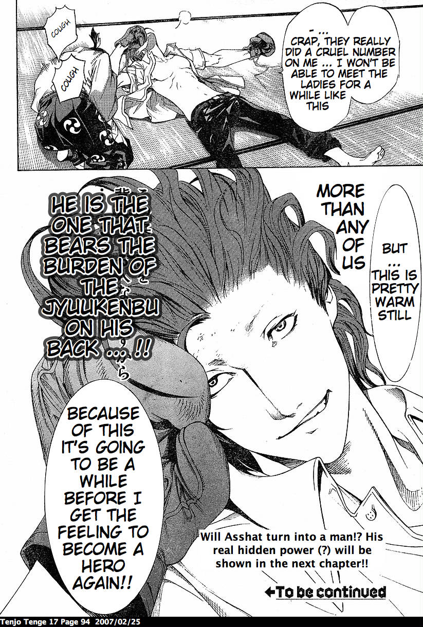 Halaman dari Tenjou Tenge Chapter 102