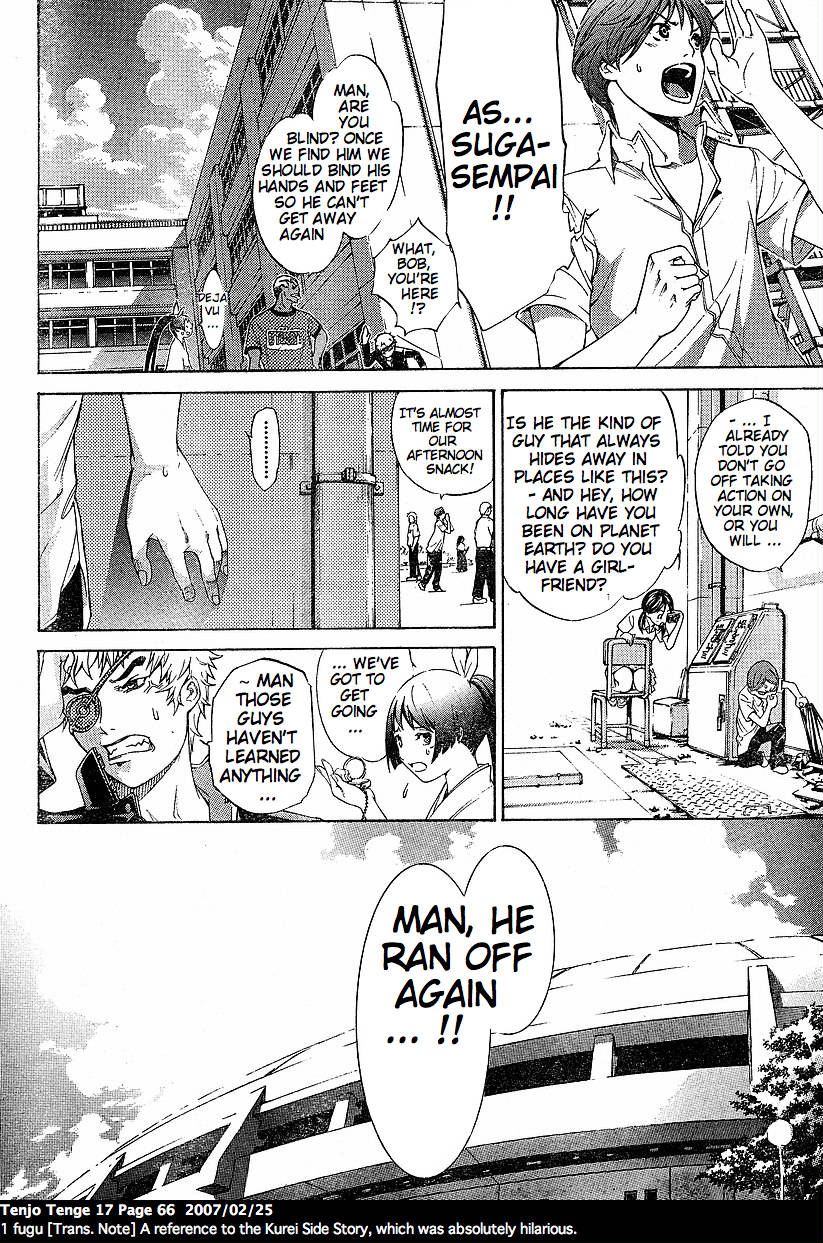 Halaman dari Tenjou Tenge Chapter 102