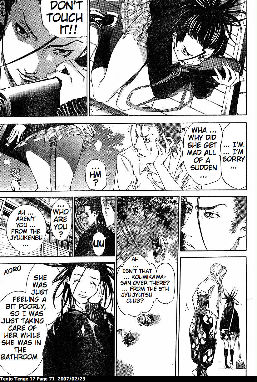 Halaman dari Tenjou Tenge Chapter 102
