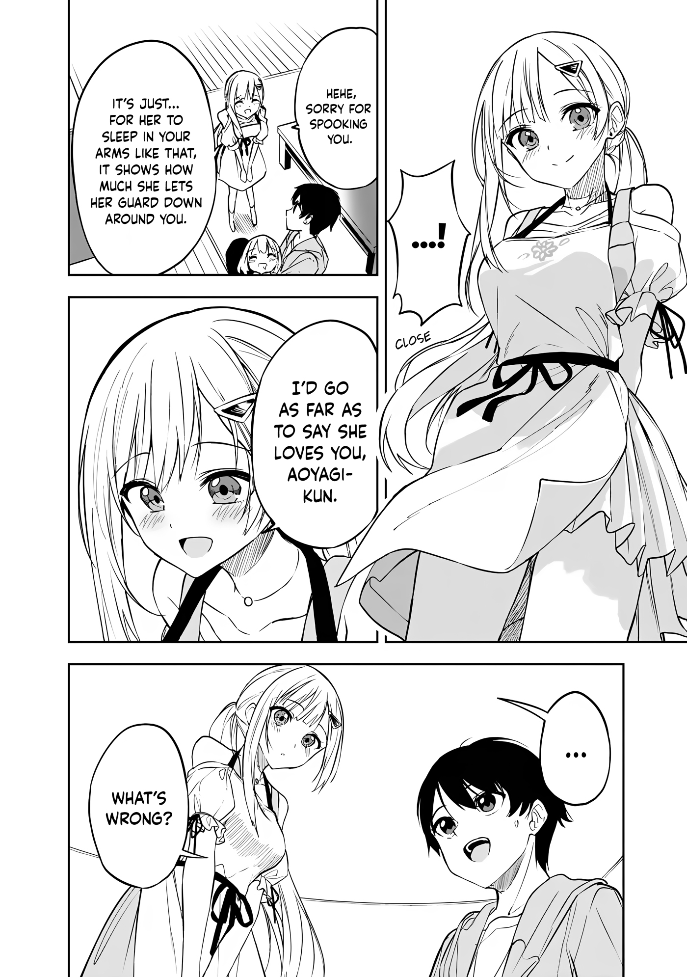 Halaman dari Maigo ni Natteita Youjo wo Tasuketara, Otonari ni Sumu Bishoujo Ryuugakusei ga Ie ni Asobi ni Kuru You ni Natta Ken ni Tsuite Chapter 8