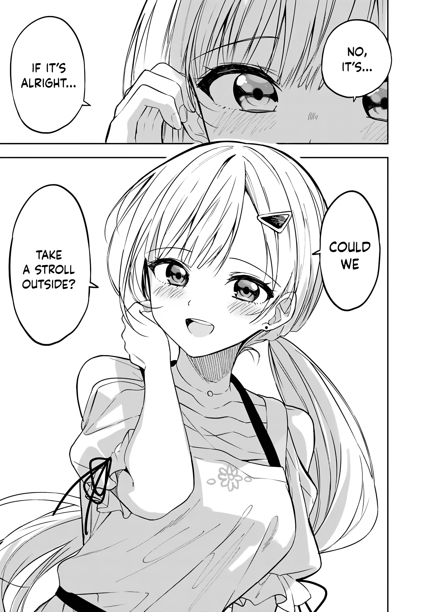 Halaman dari Maigo ni Natteita Youjo wo Tasuketara, Otonari ni Sumu Bishoujo Ryuugakusei ga Ie ni Asobi ni Kuru You ni Natta Ken ni Tsuite Chapter 8