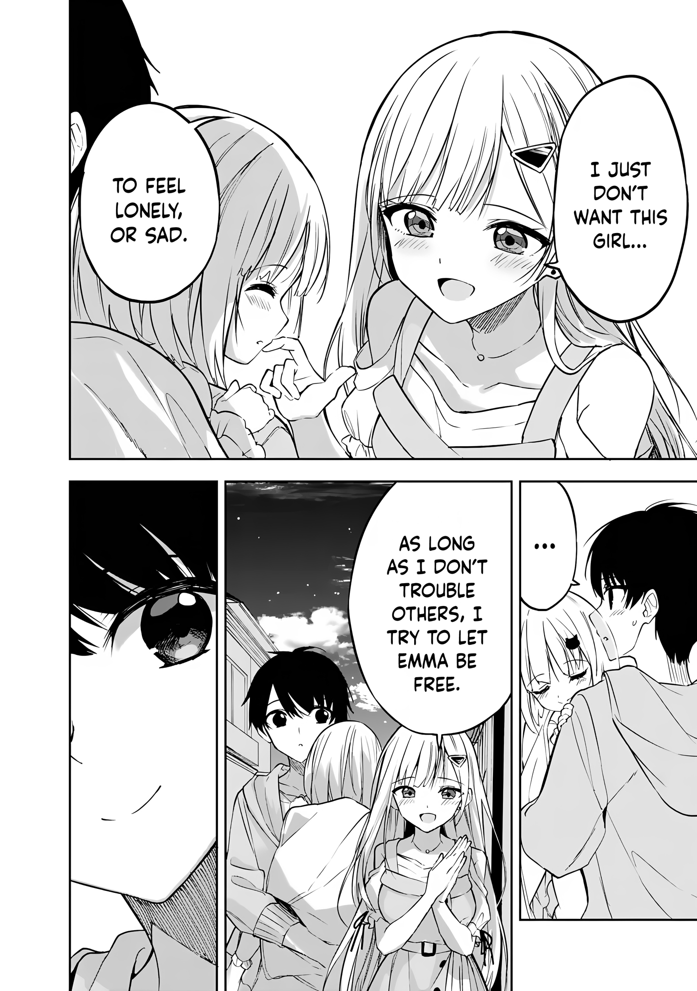 Halaman dari Maigo ni Natteita Youjo wo Tasuketara, Otonari ni Sumu Bishoujo Ryuugakusei ga Ie ni Asobi ni Kuru You ni Natta Ken ni Tsuite Chapter 8