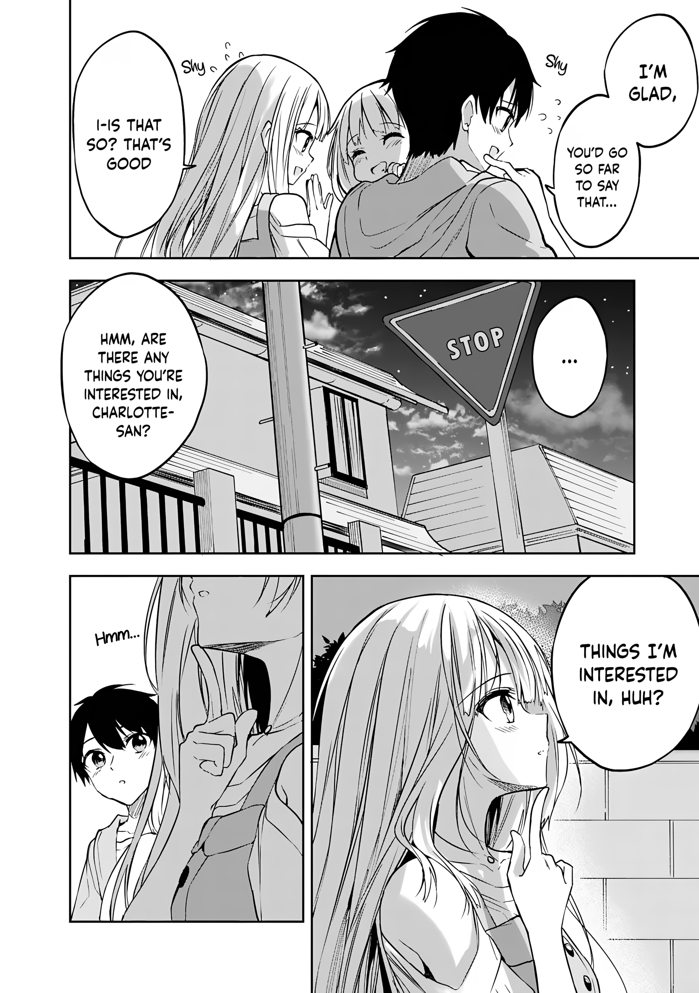 Halaman dari Maigo ni Natteita Youjo wo Tasuketara, Otonari ni Sumu Bishoujo Ryuugakusei ga Ie ni Asobi ni Kuru You ni Natta Ken ni Tsuite Chapter 8