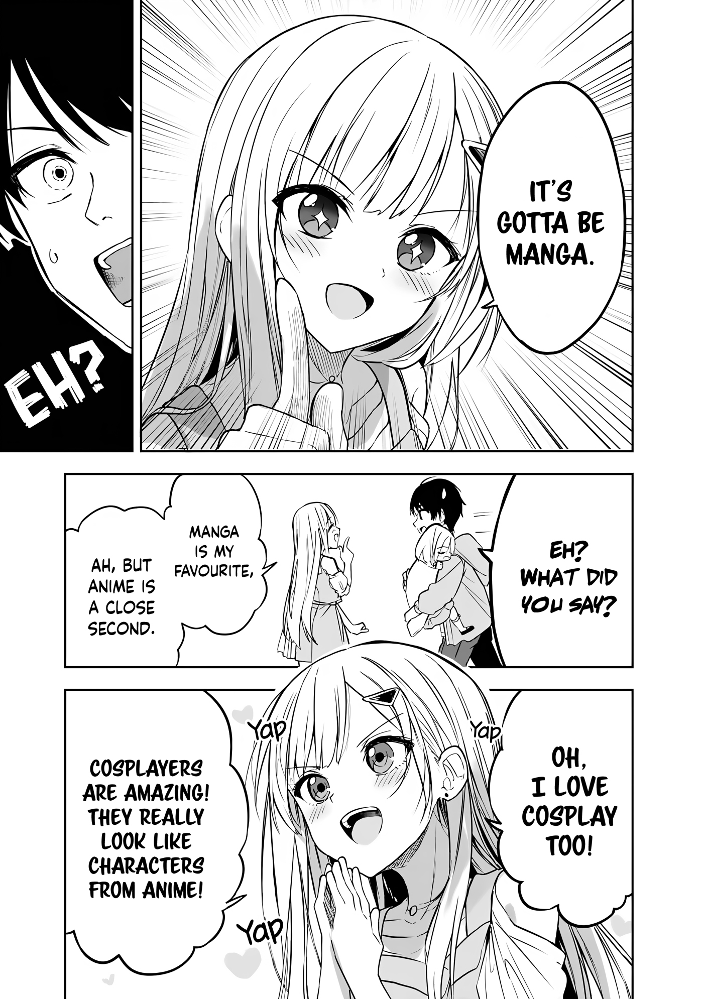 Halaman dari Maigo ni Natteita Youjo wo Tasuketara, Otonari ni Sumu Bishoujo Ryuugakusei ga Ie ni Asobi ni Kuru You ni Natta Ken ni Tsuite Chapter 8