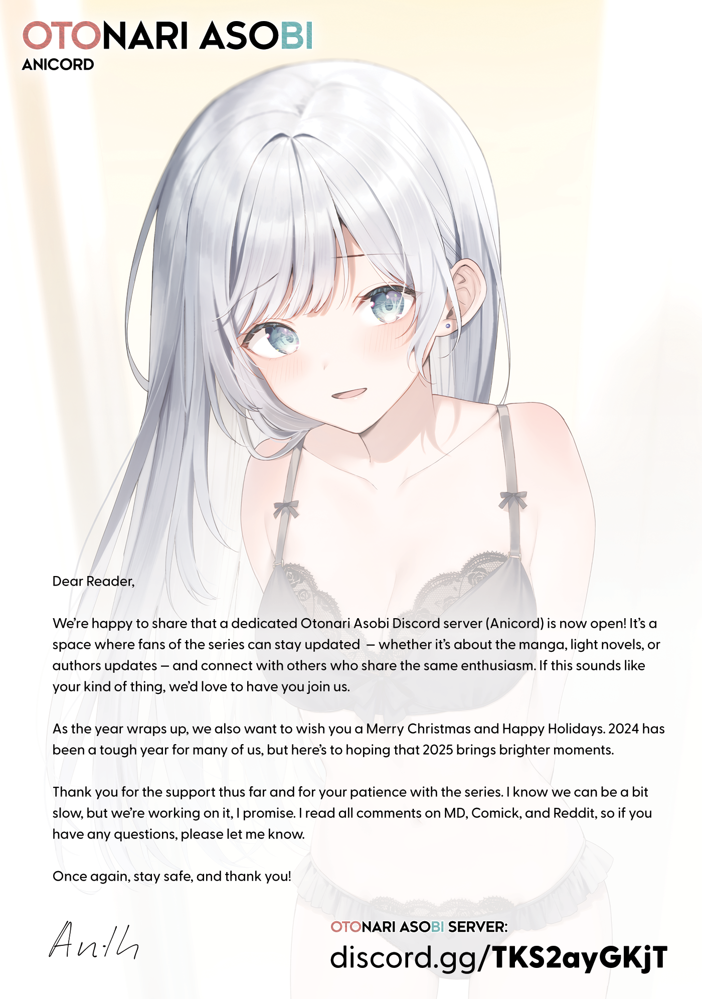 Halaman dari Maigo ni Natteita Youjo wo Tasuketara, Otonari ni Sumu Bishoujo Ryuugakusei ga Ie ni Asobi ni Kuru You ni Natta Ken ni Tsuite Chapter 8