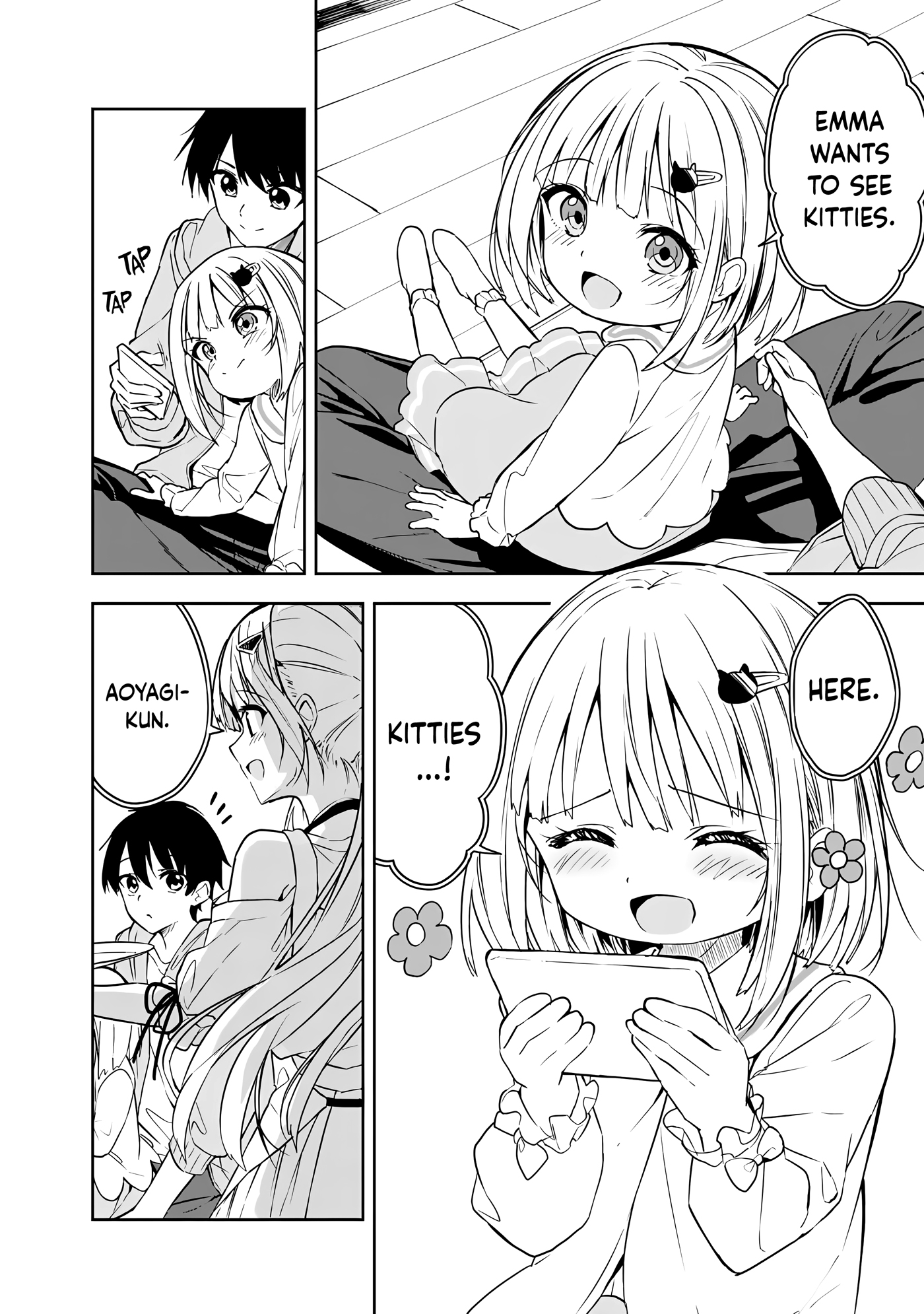 Halaman dari Maigo ni Natteita Youjo wo Tasuketara, Otonari ni Sumu Bishoujo Ryuugakusei ga Ie ni Asobi ni Kuru You ni Natta Ken ni Tsuite Chapter 8
