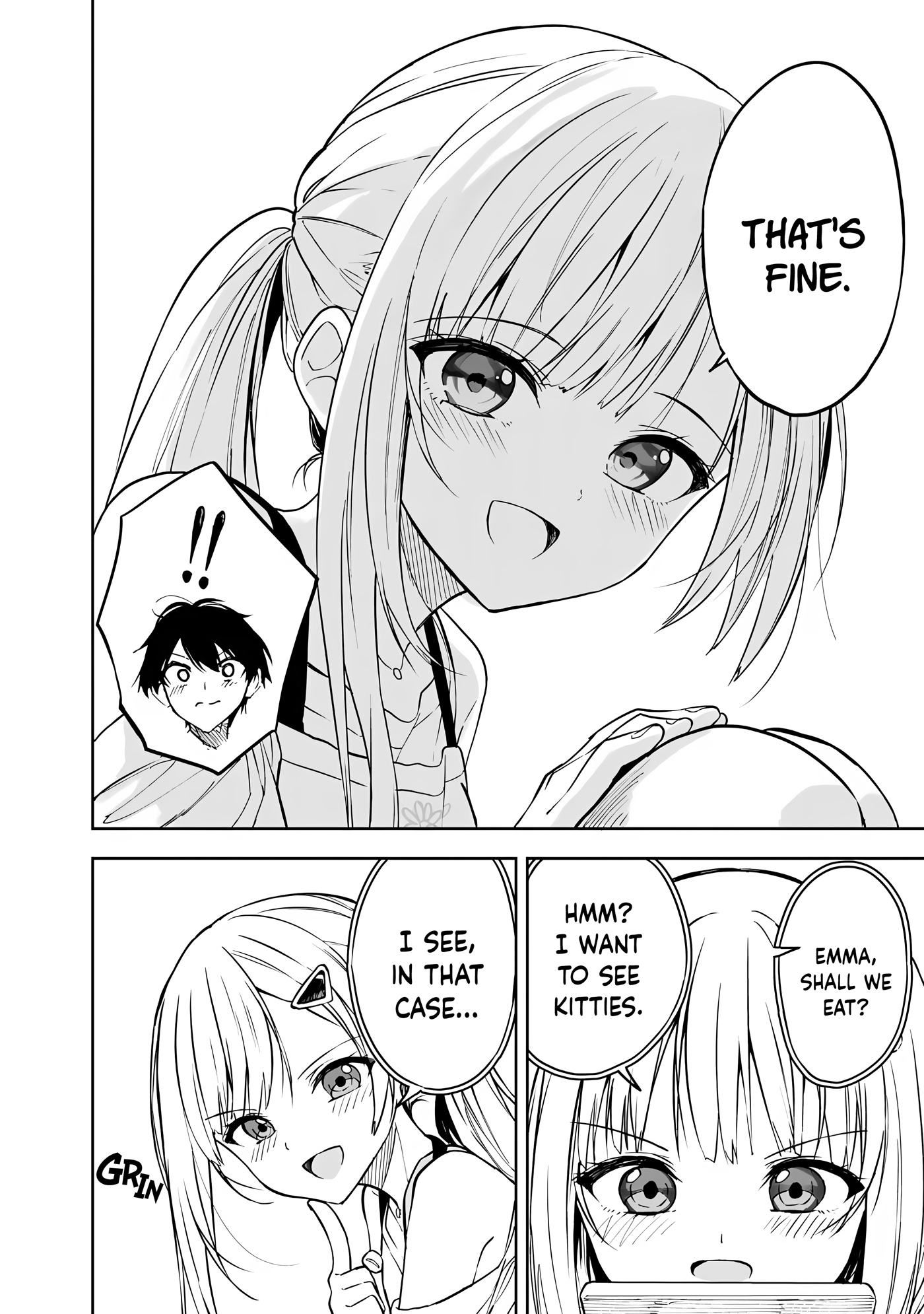 Halaman dari Maigo ni Natteita Youjo wo Tasuketara, Otonari ni Sumu Bishoujo Ryuugakusei ga Ie ni Asobi ni Kuru You ni Natta Ken ni Tsuite Chapter 8