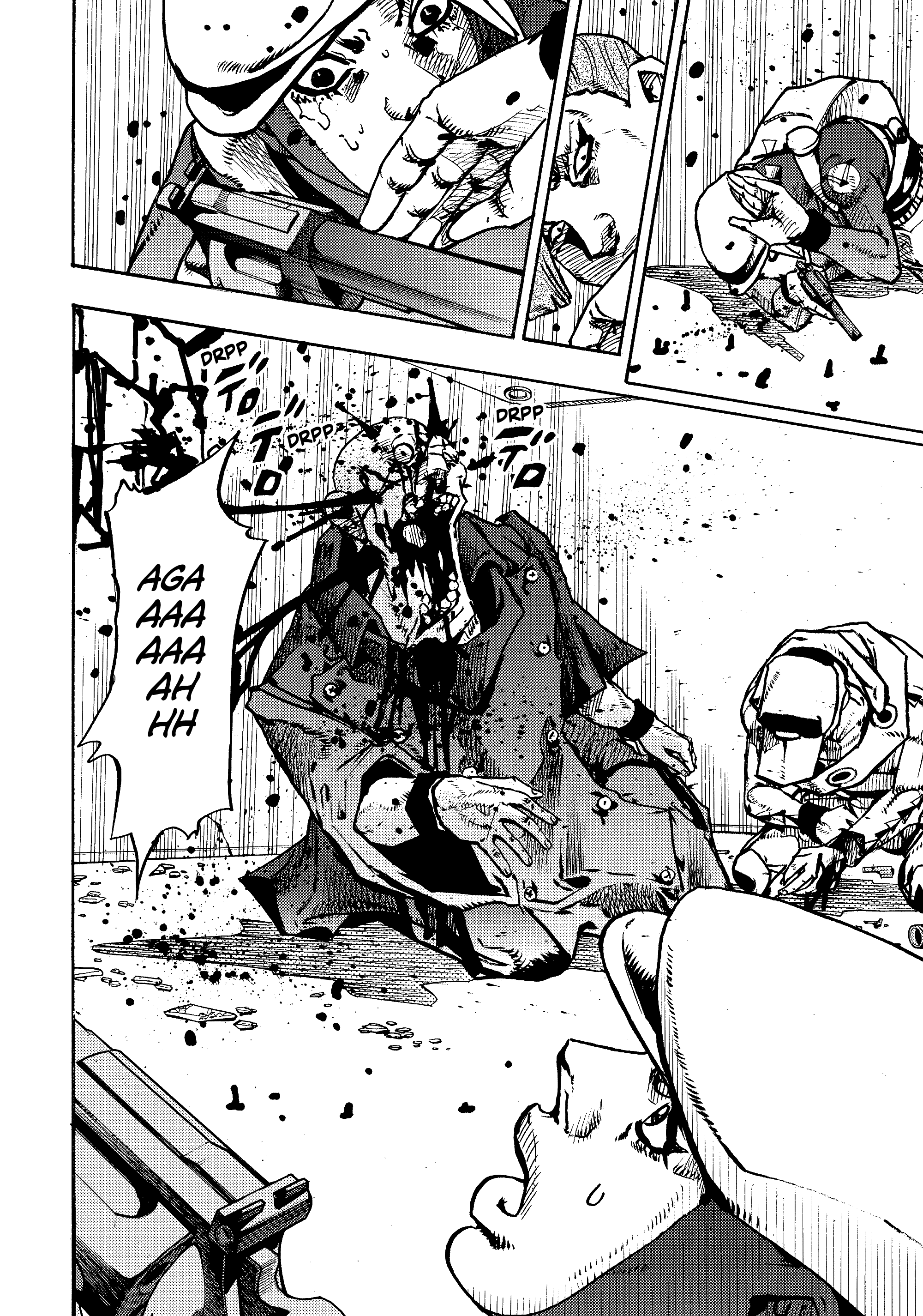 Halaman dari JoJo's Bizarre Adventure, Part 9:  The JOJOLands Chapter 27